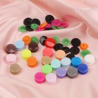 ✶✼∋ 100set/lot 1.2CM Multi Option Plastic Snaps Buttons Garment Bag Folder Dark Buckle DIY Art Accessories