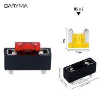 5ชิ้น M2ขนาดเล็กกลางเล็ก10A ฟิวส์รถยนต์ผู้ถือ4Pin คลิปพลาสติกแผง PCB ขั้วฟิวส์แผงประกันบล็อกฟิวส์และอุปกรณ์เสริม