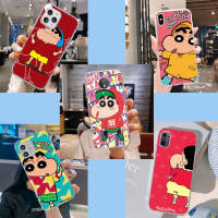 TS-42 Crayon Shin-chan  Silicon อ่อนนุ่ม Clear เคสโทรศัพท์ Infinix Note 8 9 Hot 6 10S 10T 10 10I 11S 11 7 8I Lite Pro Play