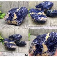 500g Genuine Sodalite Stone Rough Stone / Top High Quality Rough Stone / Raw Stone For Healing Chakra