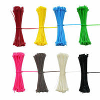 5/10/25/50/100pcs Nylon Cable Ties Tag Labels Plastic Loop Ties Markers Cable Tag Self-locking Zip Ties Wholesale