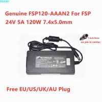 ✓ FSP120-AAAN2 FSP ของแท้24V 5A 120W 7.4X5.0Mm อะแดปเตอร์เปลี่ยนไฟฟ้ากระแสสลับ9NA1205214สำหรับชาร์จแหล่งจ่ายไฟแล็ปท็อปมอนิเตอร์