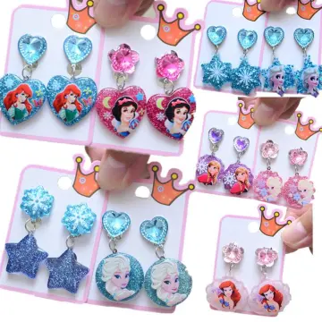 Gift Dress Jewelry Girls 4-6 Unicorn Necklace Set Play Little Age 3 Earrings  Party Favors Child - AliExpress