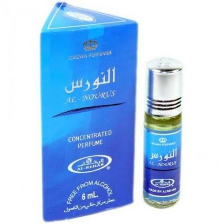 น้ำ-หอม-อาหรับ-แบบพกพา-al-rehab-perfume-oil-al-nourus-by-al-rehab-6ml-ปราศจากแอลกอฮอล์