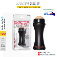 Cây lăn hút dầu, bã nhờn, thanh lăn dầu, massage mặt bằng Đá núi lửa REVLON