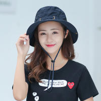 หมวกเดินป่า เดินป่า มีสาย หมวกบักเก็ต Bucket Hat หมวกกันแดด หมวกผู้ใหญ่ หมวกปีกรอบ หมวกผู้ชาย หมวกผู้หญิง ปีกพับได้