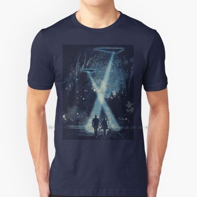 The X-Files T Shirt Cotton 6Xl Ufo Mudler Scully Fox Mulder The X Files