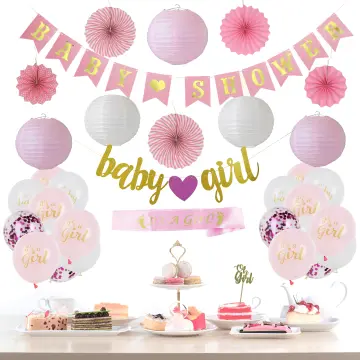 Pink Baby Shower Decoration It's a Girl Baby Decoration, Oh Baby