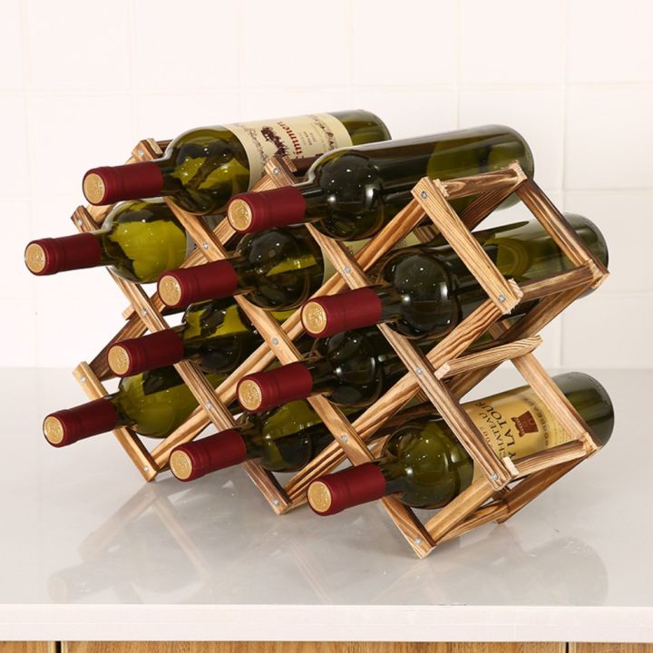 flate-เรโทร-พับเก็บได้-ที่จัดระเบียบของ-ทำจากไม้-ตู้แสดงสินค้า-ที่วางขาตั้ง-ชั้นวางไม้-ชั้นวางไวน์