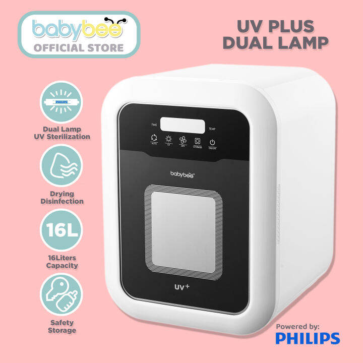 Babybee UV Plus Dual Lamp Sterilizer Lazada PH