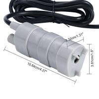 DC 12V Submersible Water Pump Camper Motorhome High Flow Whale Pump 1000L/H High Lift 5M Electric Water Pump