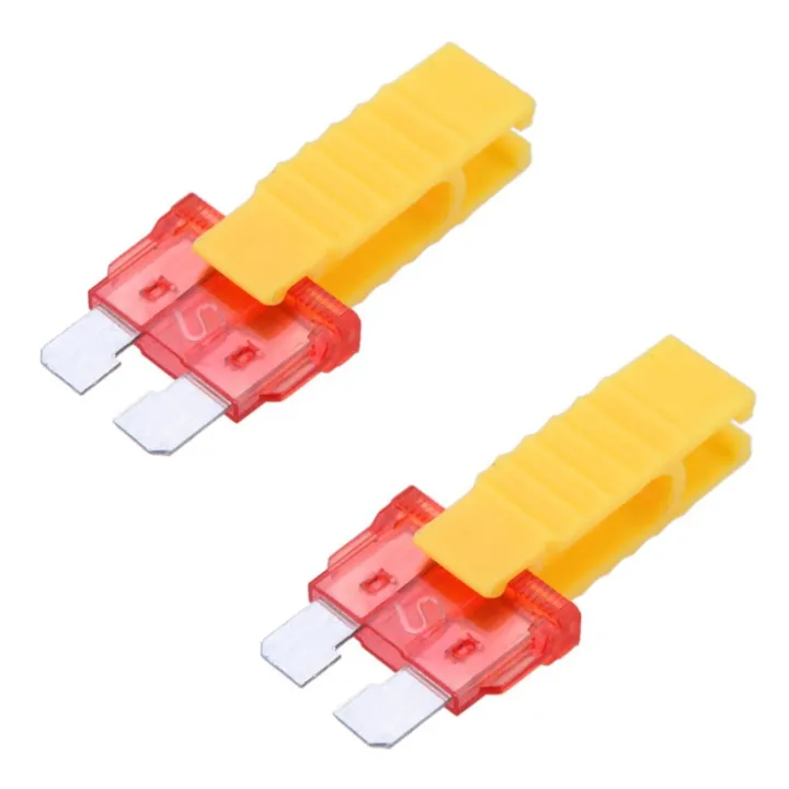 2X Car Automobile Fuse Puller Extraction Tools for Car Fuse (Yellow