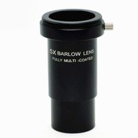 【✱2023 HOT✱】 WTSG SHOP 5x Barlow Lens 1.25 "M42อินเตอร์เฟซโลหะสำหรับกล้องส่องทางไกลตาข้างเดียวกล้องดาราศาสตร์ระบบเลนส์ตาอุปกรณ์เสริมกล้องโทรทรรศน์