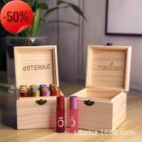 Doterra กล่องขวดน้ำมันหอมระเหยบอลกล่องเก็บของ16ช่อง10มล. Dortre DoTERRA กล่องน้ำมันหอมระเหยไม้แข็งกล่องเก็บของกล่องเก็บขวดบอล