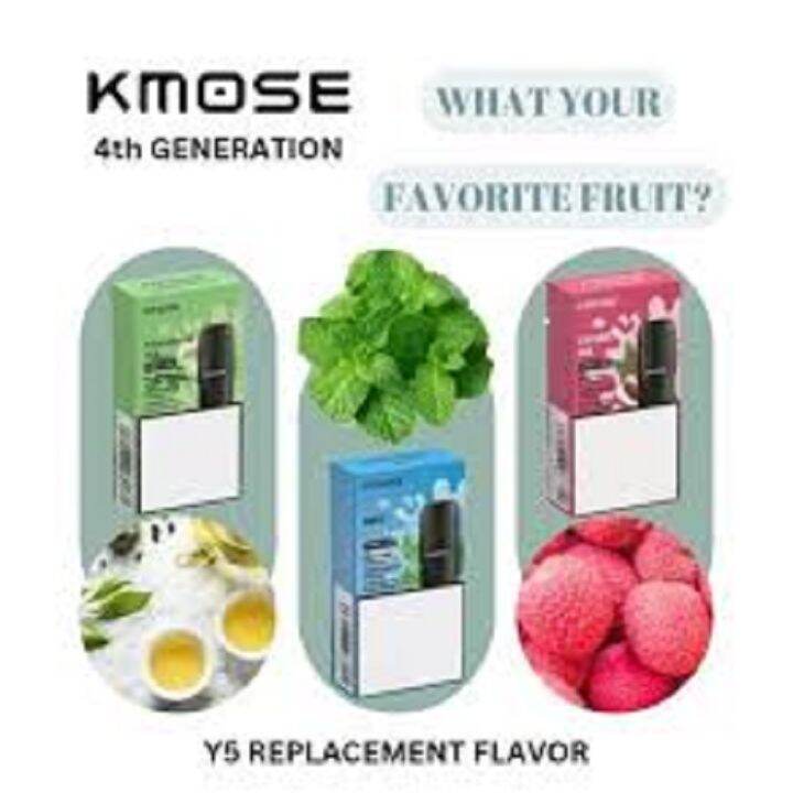 KMOSE FLAVOR ORIGINAL / Kmose II Prefilled Cart Fruity Flavor 2ML ...