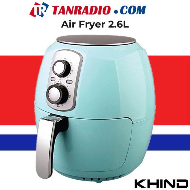 Khind Air Fryer Digital Touch Control Panel LED Display Sirim arf26