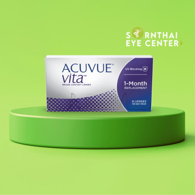 Acuvue Vita 8.8 เลนส์ใสรายเดือน ซิลิโคน - Sornthai Optometrists