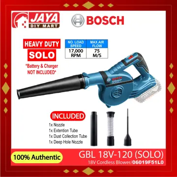 COMBO Bosch GBL18V-120 18V Cordless Blower Professional ,**SOLO or BATTERY  & CHARGER SET GBL 18V-120