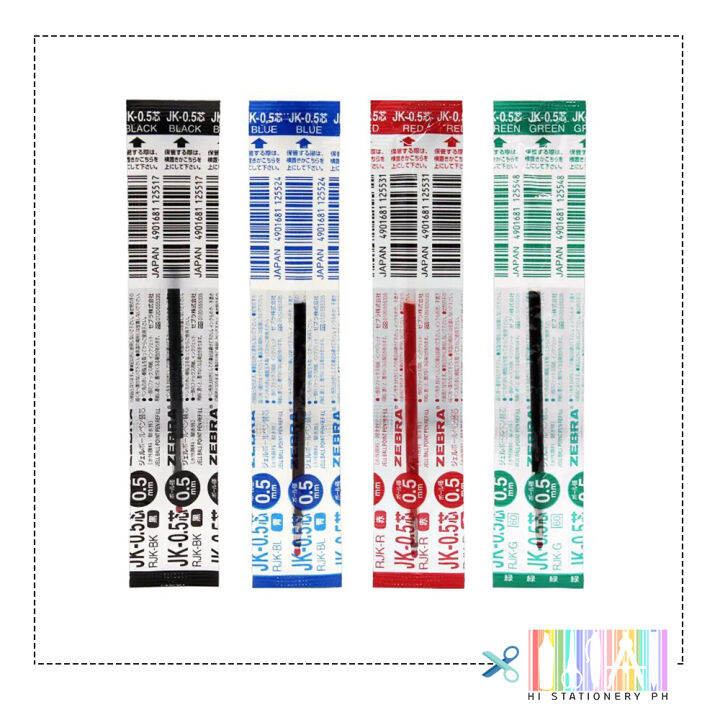 ZEBRA Sarasa Multipen Refill JK0.4 JK0.5 1pc Lazada PH