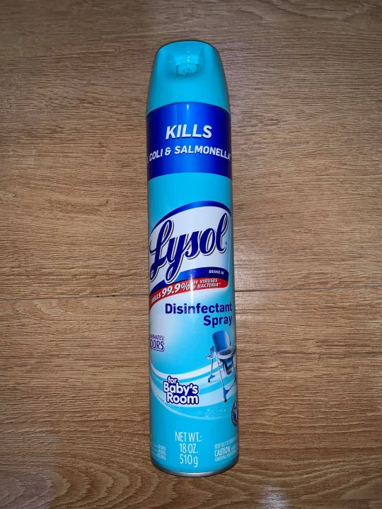 Lysol Disinfectant Spray for Baby's Room (1 can ONLY of 510gram size