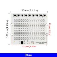 ลูกปัดโคมไฟฟลัดไลท์100W ชิปแอลอีดีอาร์จีบี SMD 2835ลูกปัด AC 220V-240V โคมไฟแสงสว่างจ้าแอลอีดี DIY สำหรับแสงกลางแจ้งสีแดงสีเขียวสีน้ำเงิน