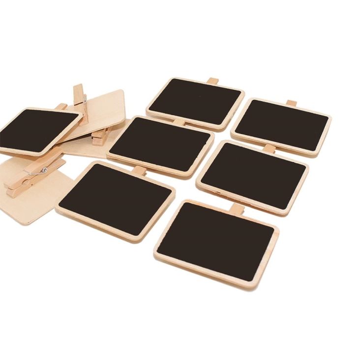 10pcs-lot-small-wooden-mini-blackboard-chalkboard-with-clip-peg-memo-note-message-board-clamp-black-boards-2-shapes