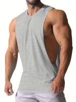 xixibeauty Mens Regular Basic Loose Tank Top, Casual Comfy Vest For Summer, Mens Clothing Top For Gym Fitness Workout