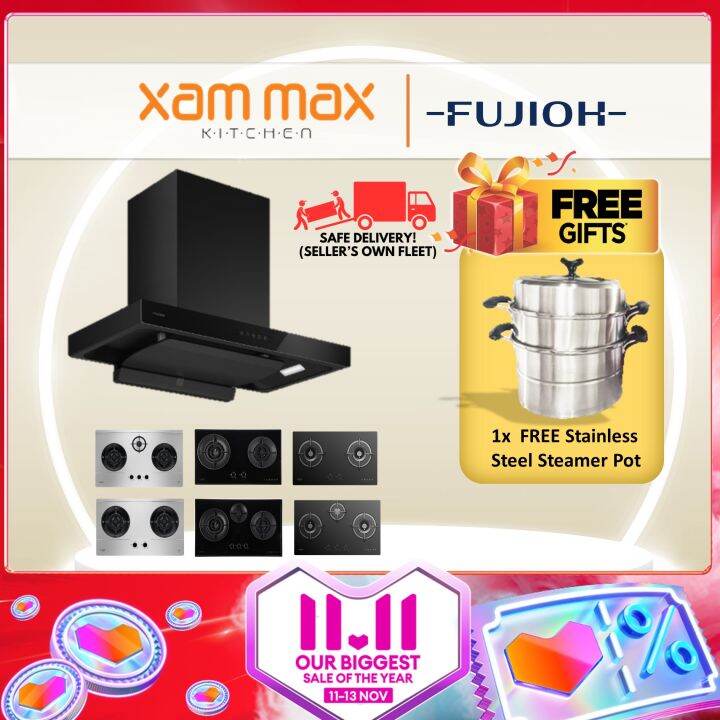 Fujioh FRLT2290V Package / Ventilation / Gas Hob Lazada