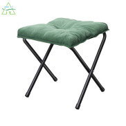 KS Household folding stool, cross stool plus cotton stool, lunch break