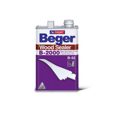 น้ำยารองพื้นกันยางไม้ B-2000 Beger Wood Sealer B-2000 ขนาด 1/4