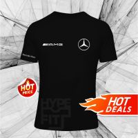 New FashionNEW Mercedes Benz  T-Shirt Ready Stock Black Gray White Color Available 2023