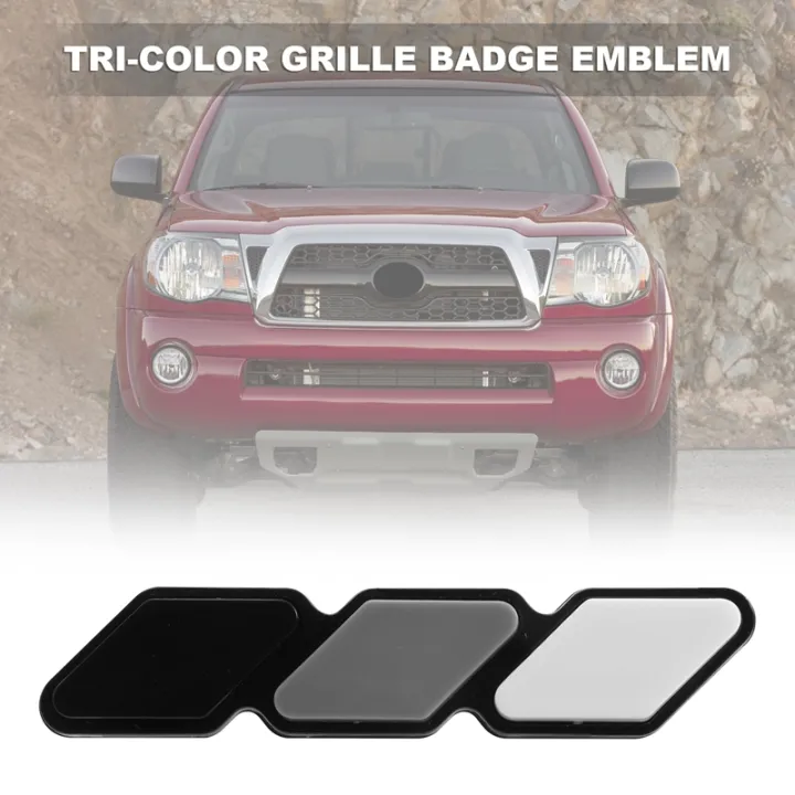 tri-color-front-grille-badge-emblem-for-toyota-tacoma-4runner-highlander