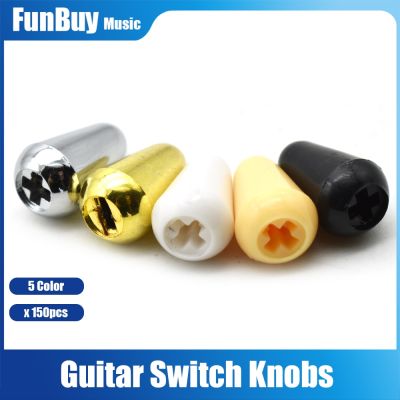 ‘【；】 150Pcs  3Way 5 Way Electric Guitarra Switch Knob Tip Cap Pickup Guitar Prewired Wiring Harness Switch Tip For FD ST Guitar