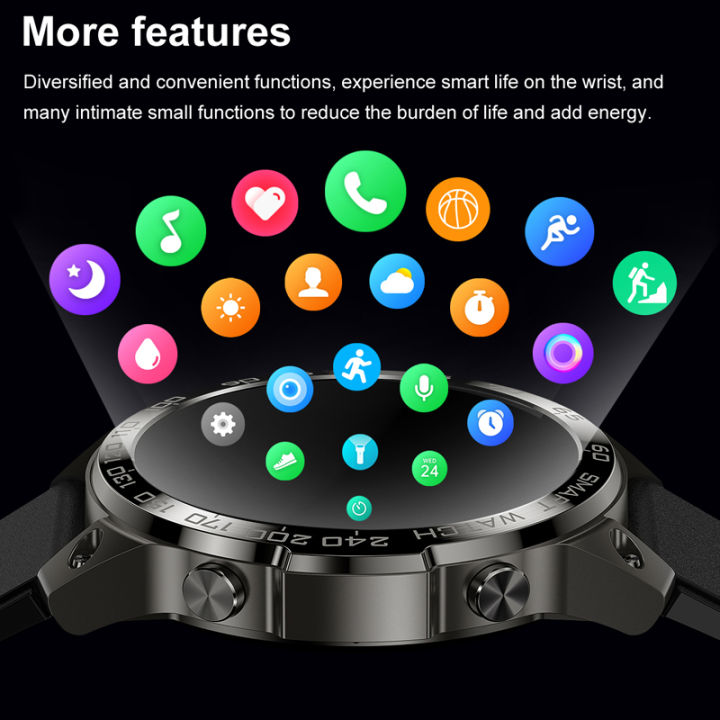 2023-dm50-smart-watch-ผู้ชายบลูทูธ-amoled-s-mart-w-atch-ip68กันน้ำกีฬานาฬิกา14วันสแตนด์บาย1-43นิ้ว466-466-hd