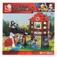 ProudNada Toys ของเล่นเด็กชุดตัวต่อเลโก้อัศวิน+นินจา Sluban LEGEND WARRIORS 280 PCS B0616