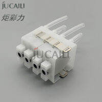 Jucaili 1เซ็ต4720I3200หมึก D Amper ประกอบสำหรับ Epson 4720หัว I3200สำหรับ Eco ตัวทำละลายเครื่องพิมพ์รถดัมพ์ชุดหน่วย