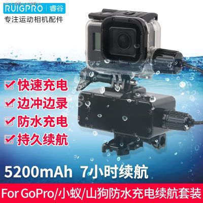 ใช้ Gopro11ชาร์จโทรศัพท์มือถือใต้น้ำ Gopro10/9/7/6/5/4/3และบันทึกกันน้ำได้เชลล์ชาร์จไฟมือถืออุปกรณ์เสริม Gopro เคสกันน้ำ