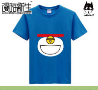 Kids T-Shirt cartoon Doraemon graphic Tops Boys Girls Distro Age 1 2 3 4 5 6 7 8 9 10 11 12 Years