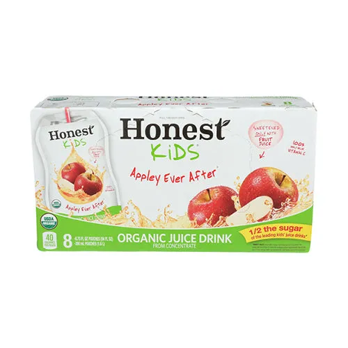 Honest Kids Apple Juice 8 pouches, 200ml | Lazada PH