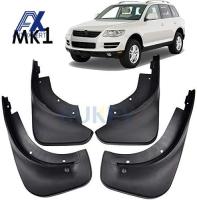 ชุดรถ Mud Flaps สำหรับ VW Touareg 1 Mk1 2004 2005 2006 2007 2008 2009 2010 Mudguards Mud Flap Mudflaps Splash Guards Fender