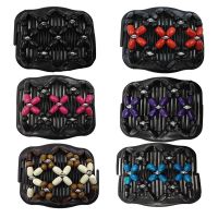 【jw】✢  Fashion Exquisite Row Bead Comb Variety Hair Clip Styling Accessories for Jewelry