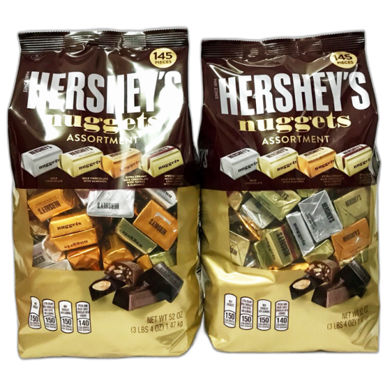 Kẹo chocolate hershey nuggets 1,47kg của mỹ - ảnh sản phẩm 1