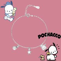 Kawaii Pochacco Star Pearl Bracelet 2022 New Cartoon Sanrioed Pc Dog Cute Hand Chain Anime Jewelry Girly Ornaments Gift for Girl