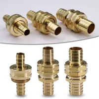 1/2 5/8 3/4 Brass Hose Adapter Barb Connect Repair for Garden Watering Irrigation Pipe Fitting Coupling Joint Extender