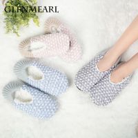 Women Slipper Sock Winter Warmer Thicken Soft Fuzzy Cozy Non-slip Shoes Fashion Female Home Room Indoor Floor Male Short Socks Socks Tights