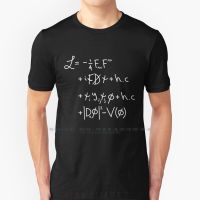 Universe Lagrangian W T Shirt Cotton 6Xl Physics Physicist Lagrangian Standard Model Quantum Mechanics Higgs Boson Power