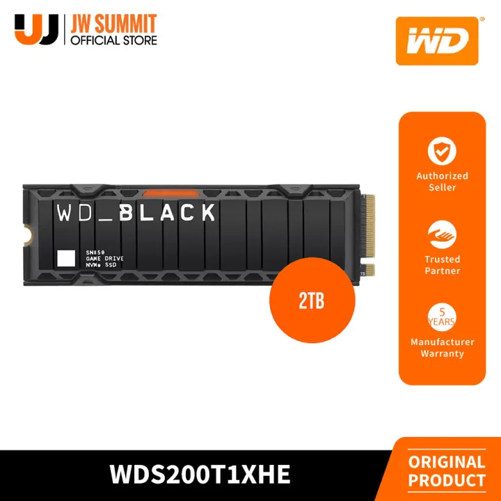 WD Black SN850X WDS200T1XHE M.2 2TB ②-