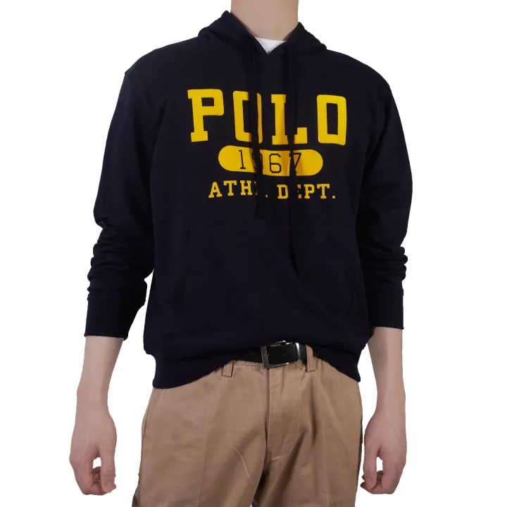 polo hoodie navy