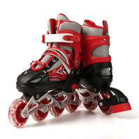 รองเท้าสเก็ต โรลเลอร์เบลด Roller Skate D202  - Red