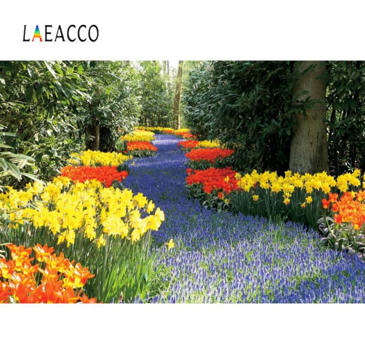 worth-buy-laeacco-ดอกไม้บานในฤดูใบไม้ผลิสวนพื้นหลังภาพทิวทัศน์กลางแจ้งสตูดิโอถ่ายภาพฉากพื้นหลัง